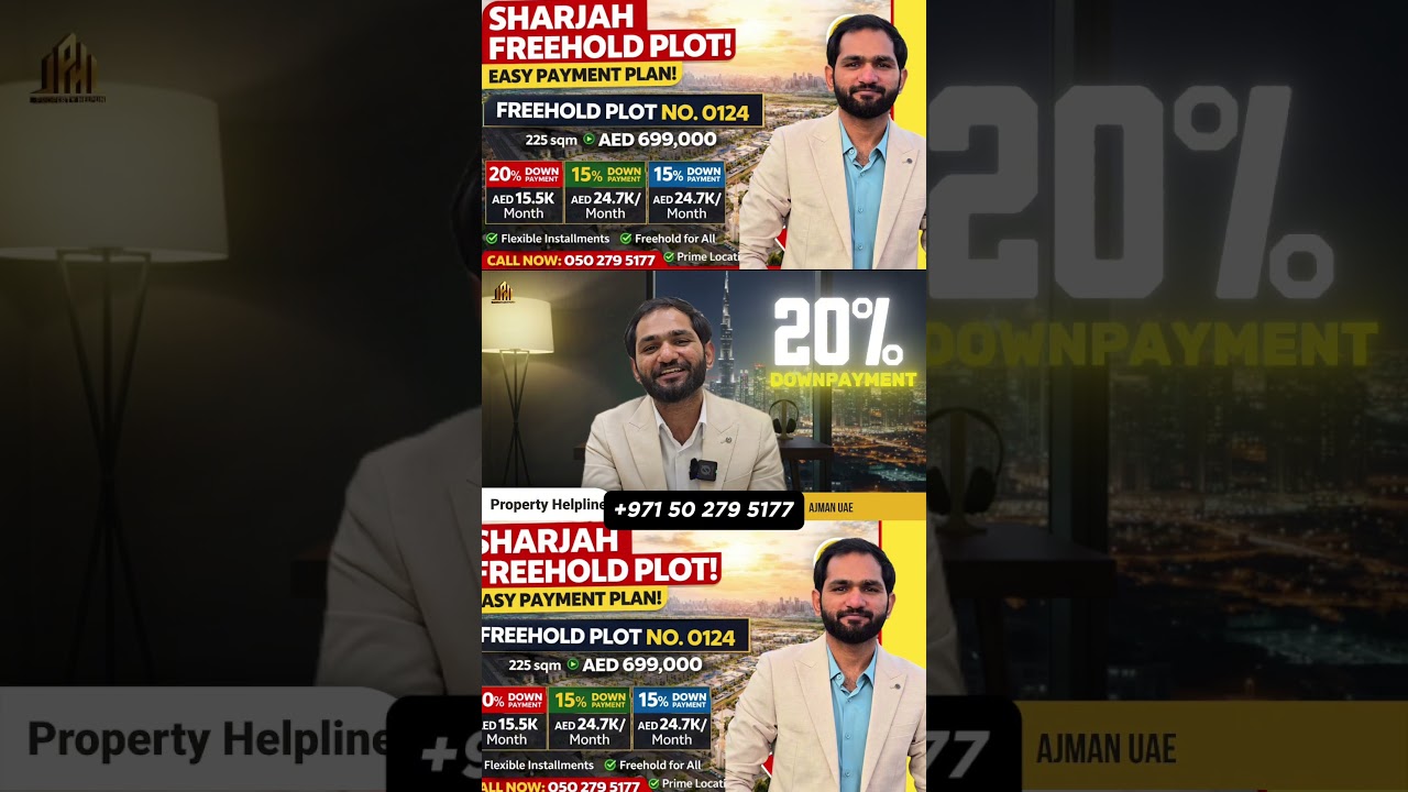 Why Global Investors Are Buying Sharjah Plots in 2026 😱 | UAE Property