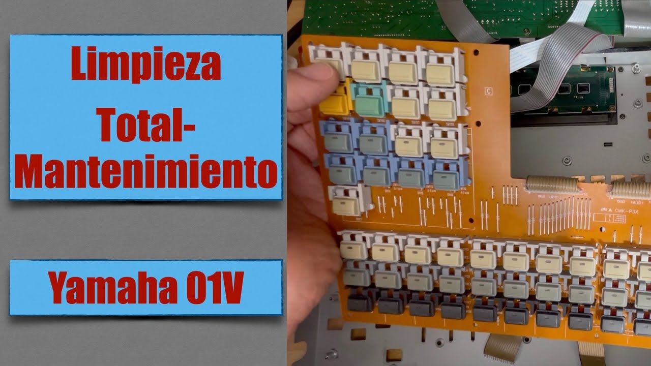 Damos servicio a una Yamaha 01V