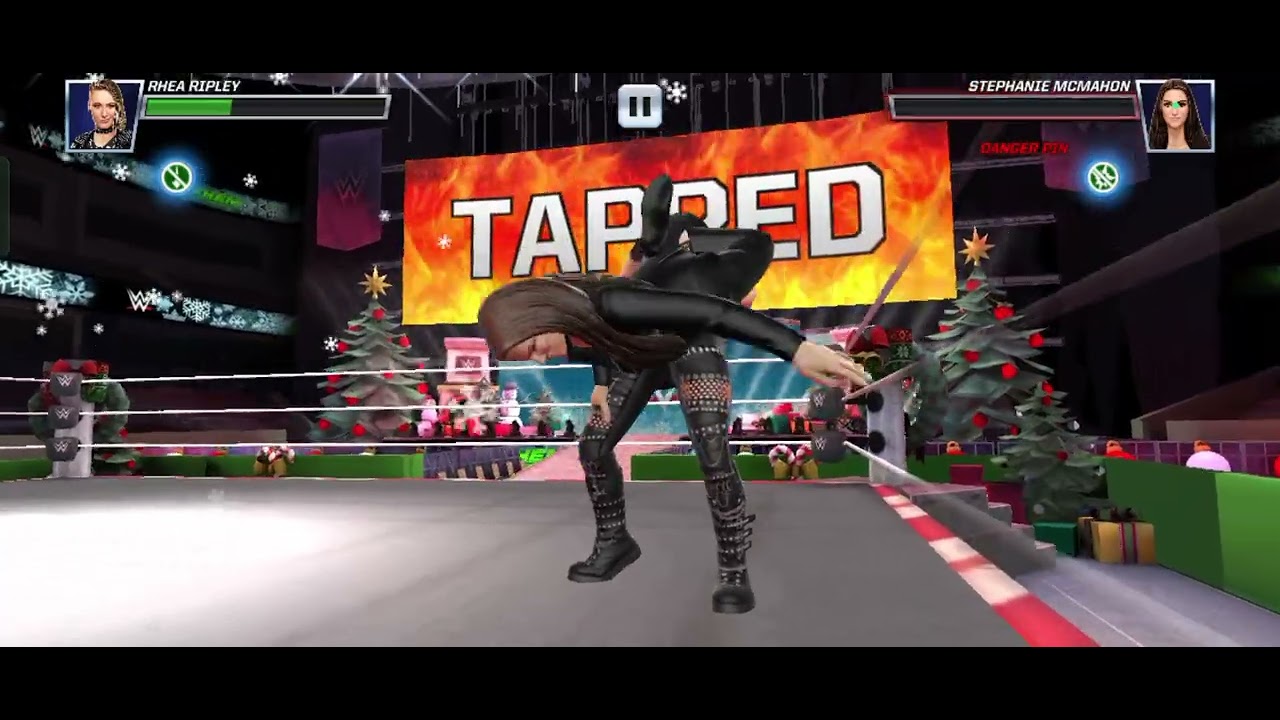 Rhea Ripley vs Stephanie McMahon & Naomi vscharlotte 