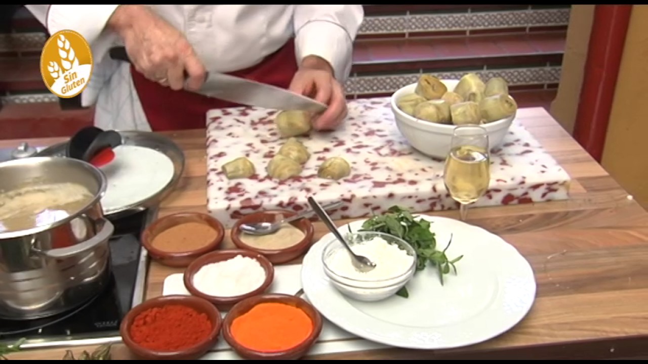 Receta de Alcachofas al Montilla, como se hace