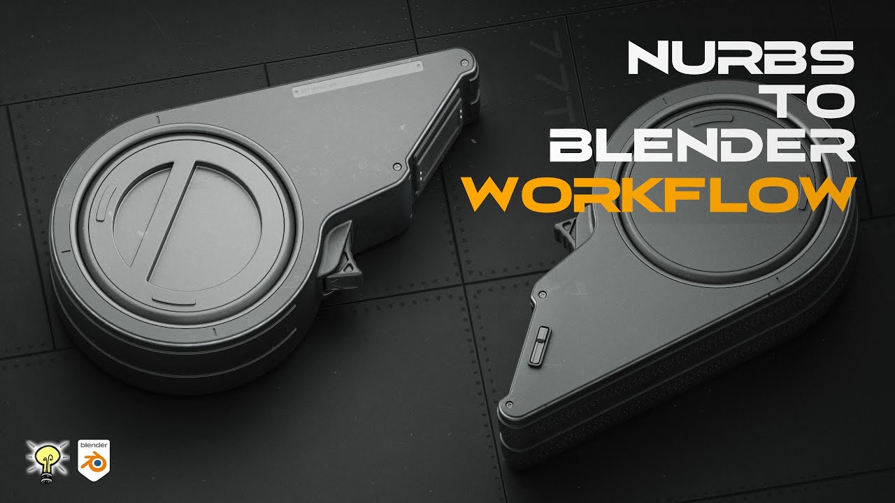 Как экспортировать NURBS-модели в Blender