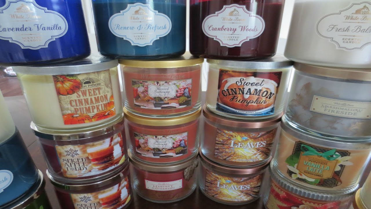 Bath & Body Works Candle Collection