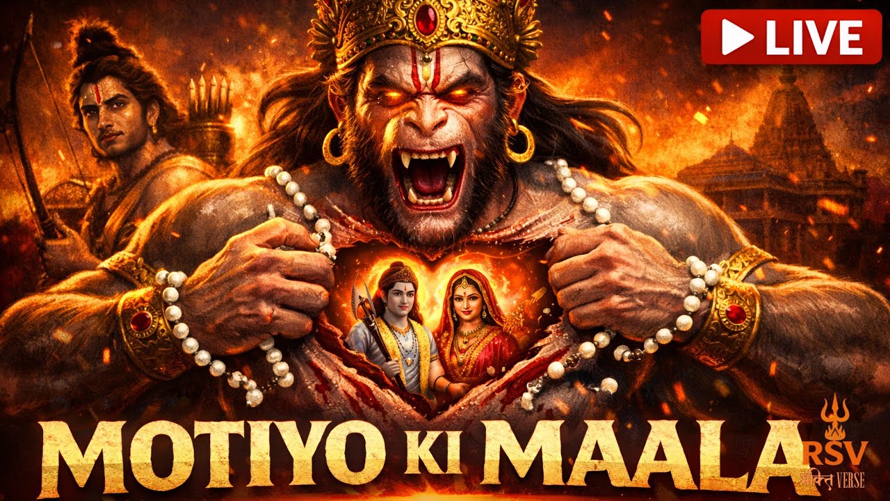 Motiyo Ki Maala | Hanuman Rap LIVE 🔥 | Ram Hanuman Bhakti Rap | Goosebumps Devotional Song