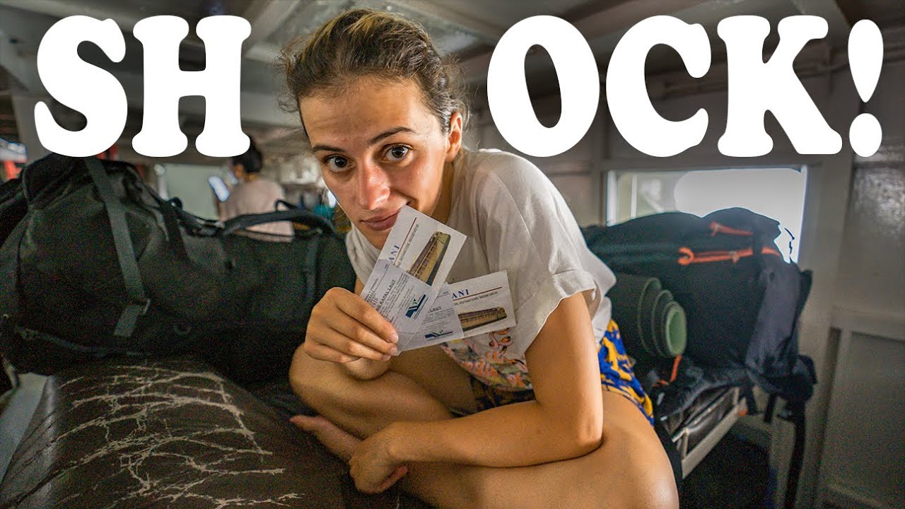 First actual cultural shock EVER: Economy class 16-hour ferry from Manado to Ternate, Indonesia