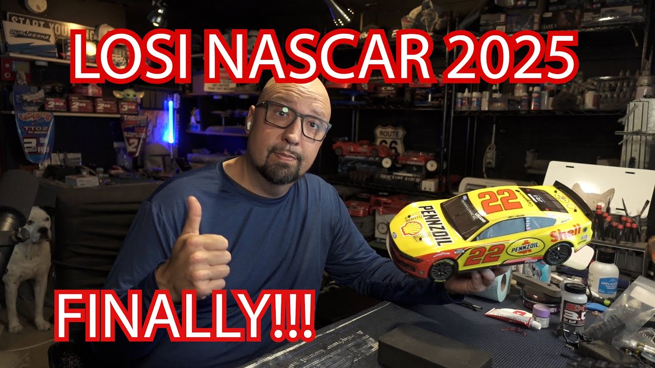 LOSI NASCAR 2025 | WE HAVE A RUNNER!!! | A FEW BAD THINGS BUT ALL GOOD!!