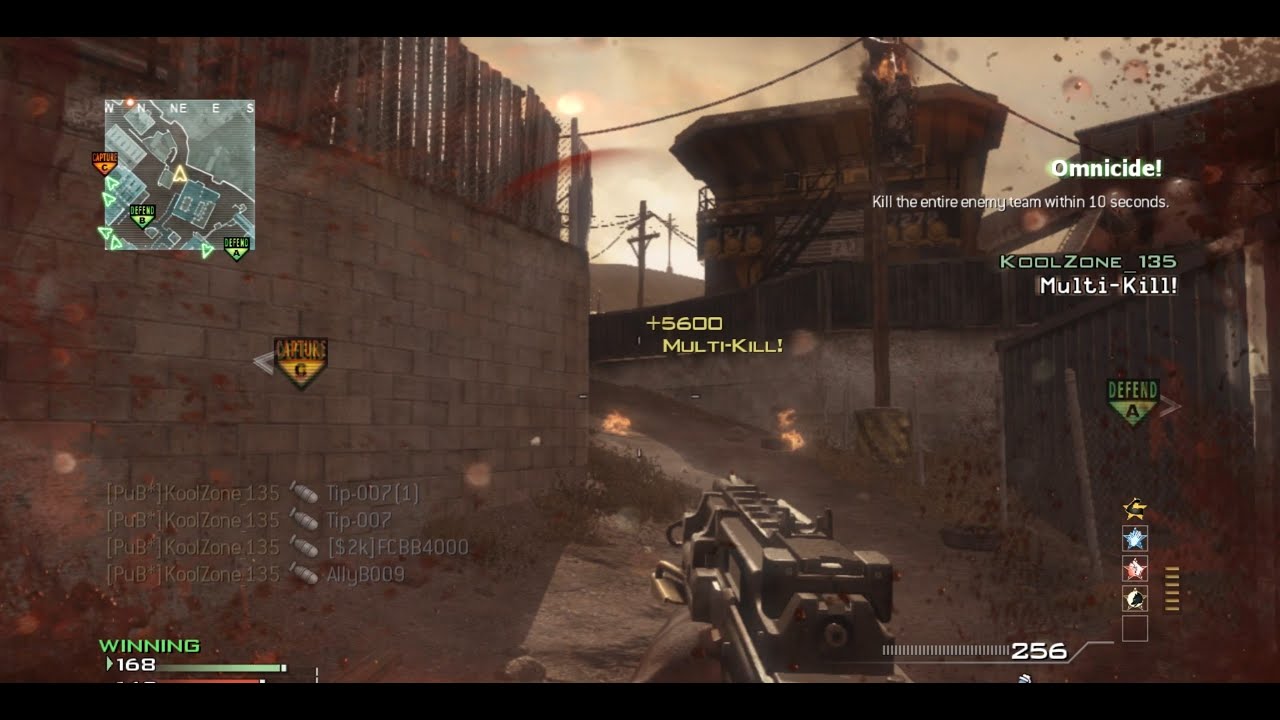 Modern Warfare 3 45-3 MOAB | Carbon Gold SCAR-L