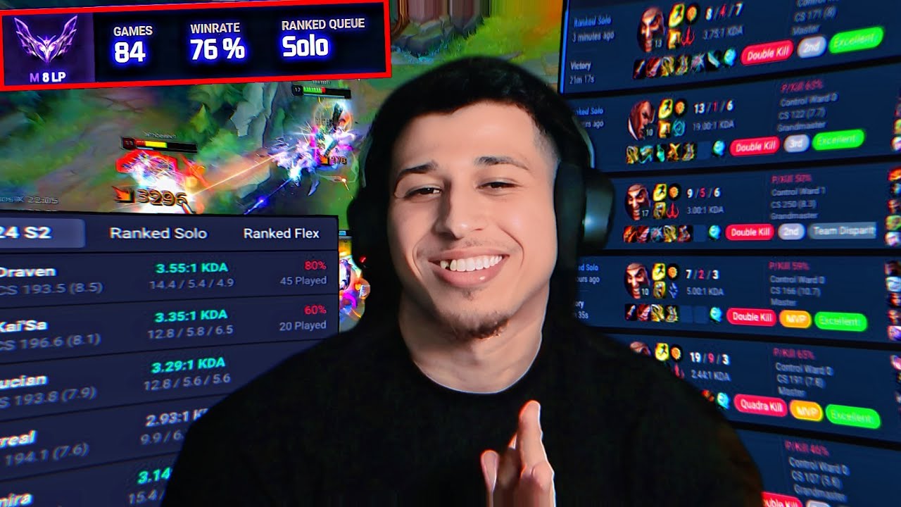 Humzh Hits MASTERS With 76% WINRATE (MENA Server)