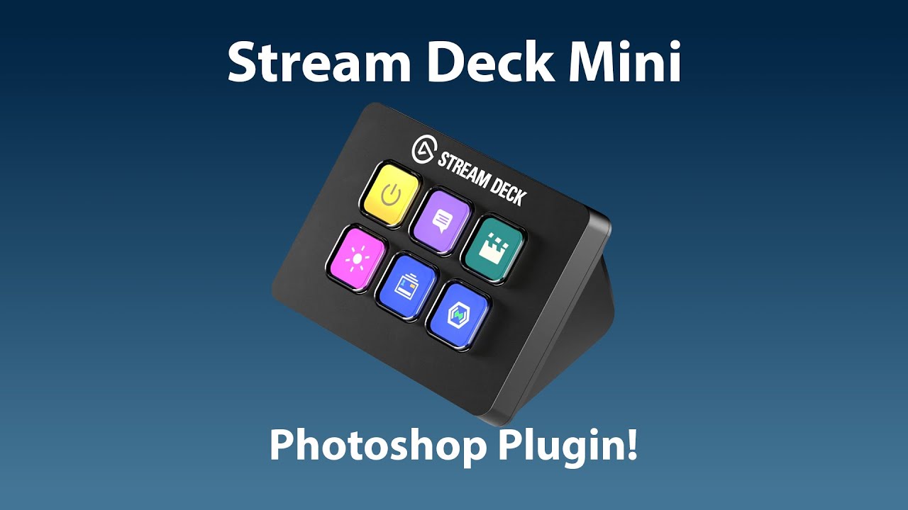 Stream Deck Mini Photoshop Plugin