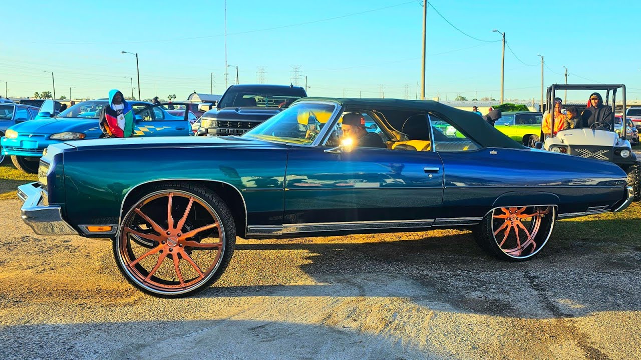 LINNY J MLK CARSHOW 2K24 TAMPA. FLORIDA DONKS / VERTS / BIG RIMS / AMAZING WHIPS / CUSTOM CARS
