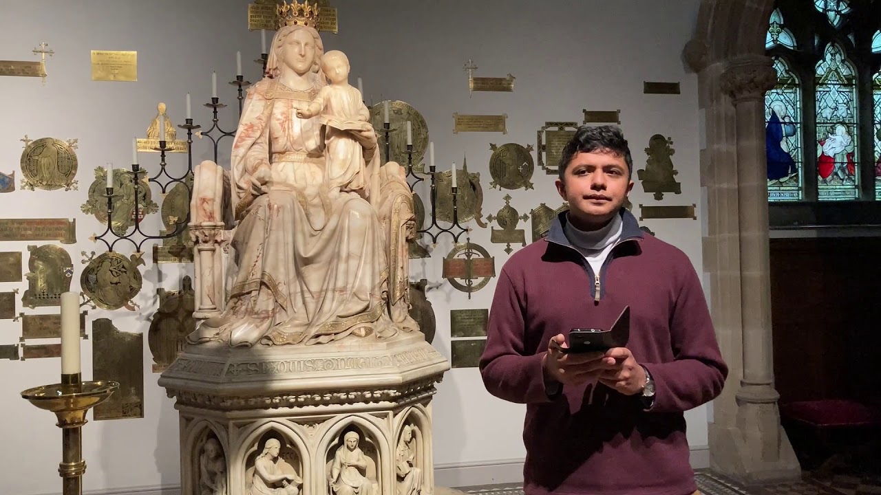Jithin Titto at St. Mary's College, Oscott