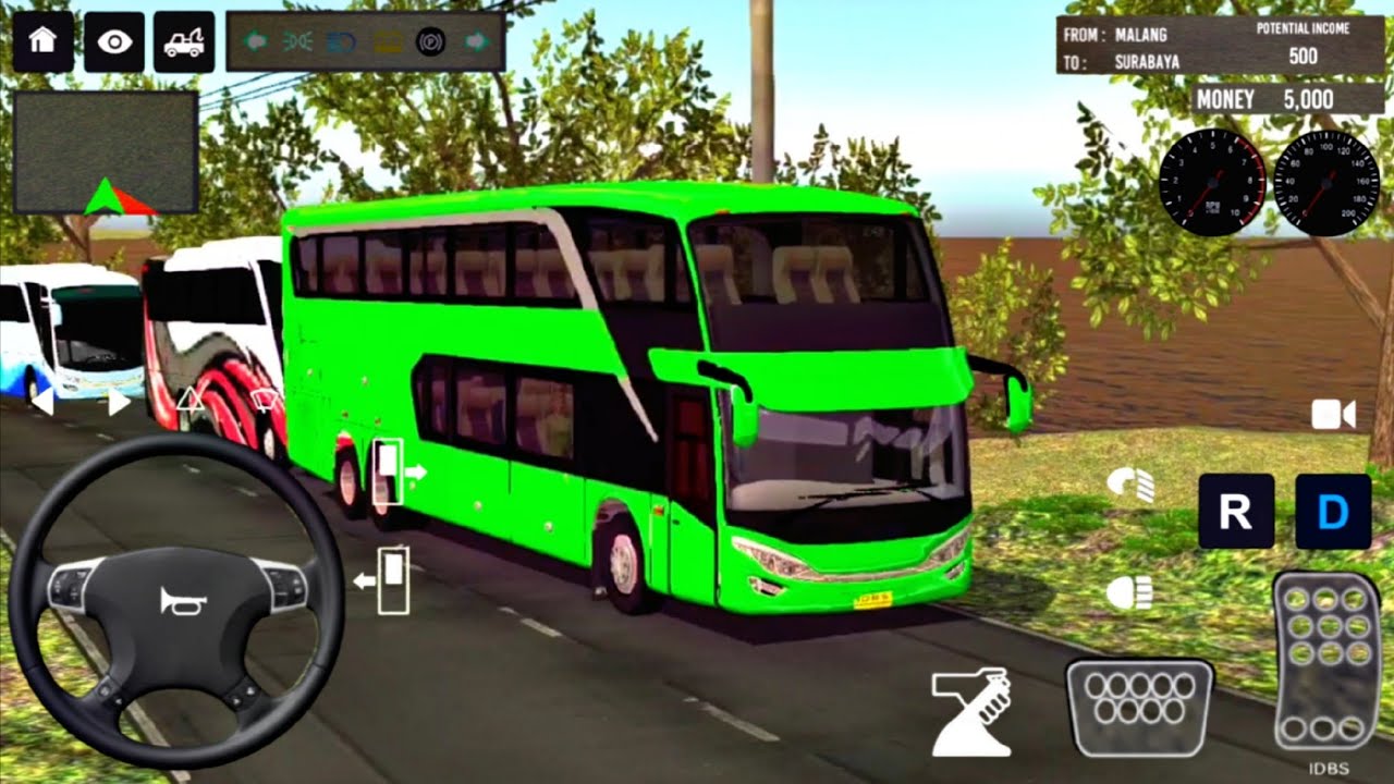 European Bus Driving In Public Transport Game | 2026 Indonesia Bus Simulator | Android Gameplay