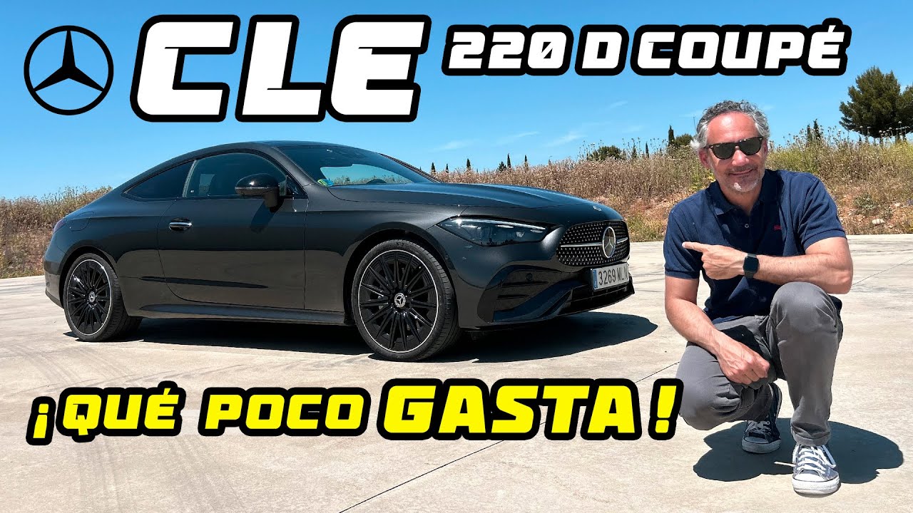 Mercedes CLE 220d Coupe 2024 🏎 Es increíble lo poco que gasta