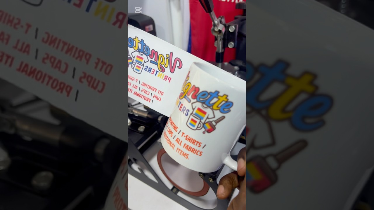 We printed this cup using the Epson L3210 which we converted for sublimation printing