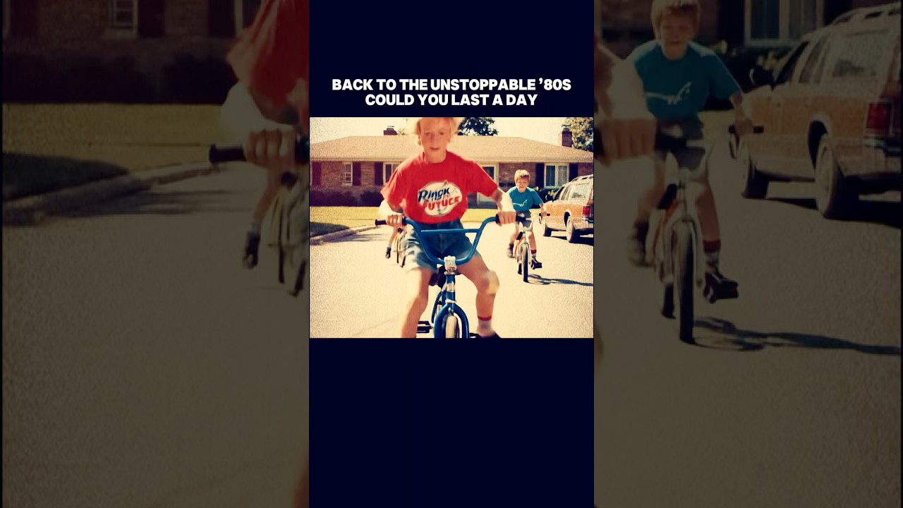 Dude, it's the 80s. Do you know how tough we are?#lestgoback #nostalgia #childhood #80sbaby #80s