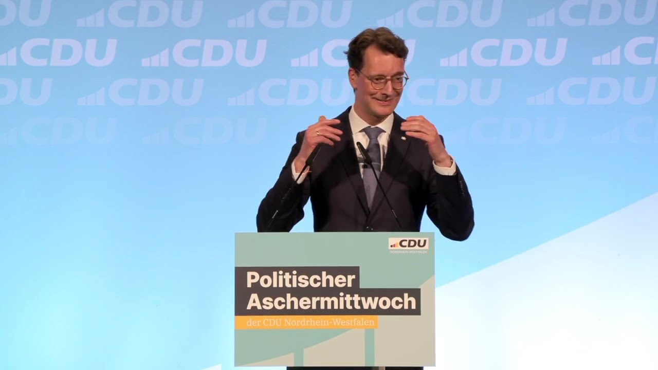 Politischer Aschermittwoch 2025 | Rede Hendrik Wüst