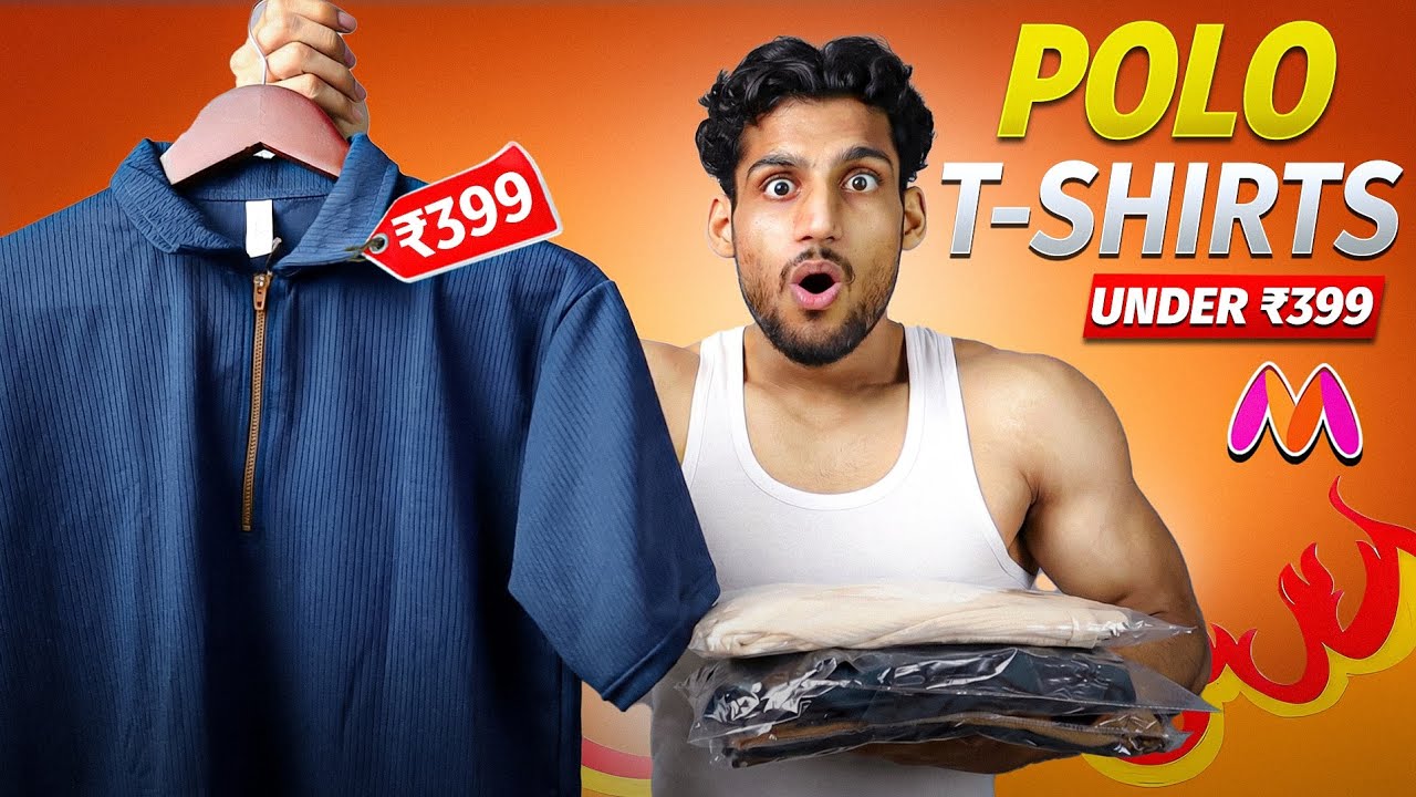 Stop Wasting Money! 🛑 5 Best Myntra Polos Under ₹399 (Old Money Haul)