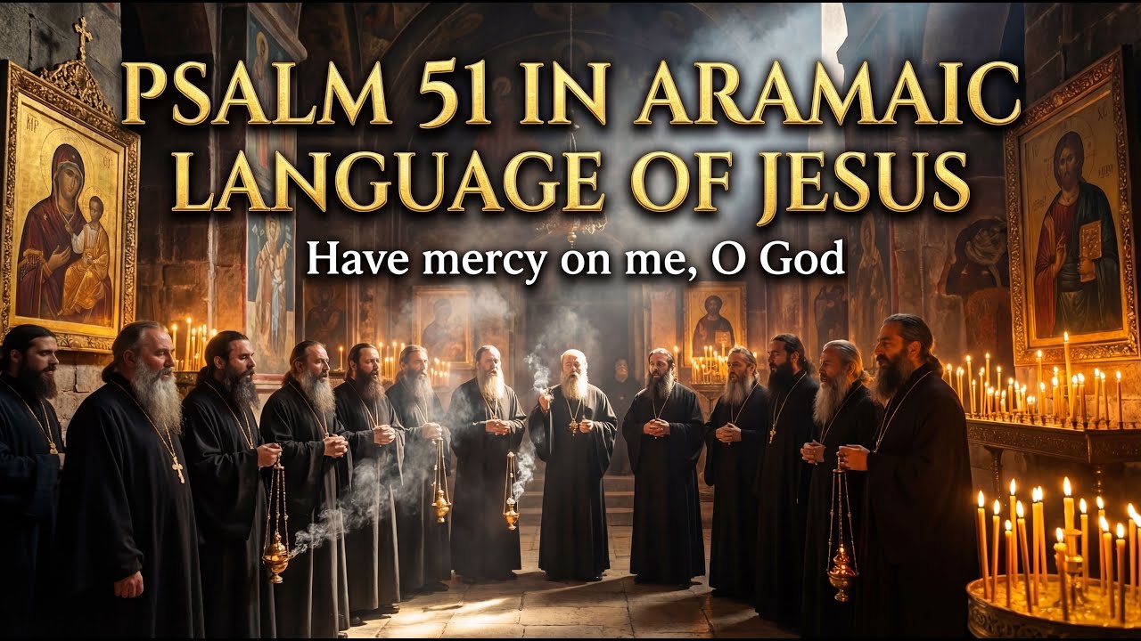 PSALM 51 (50) in Aramaic (language of Jesus) - 