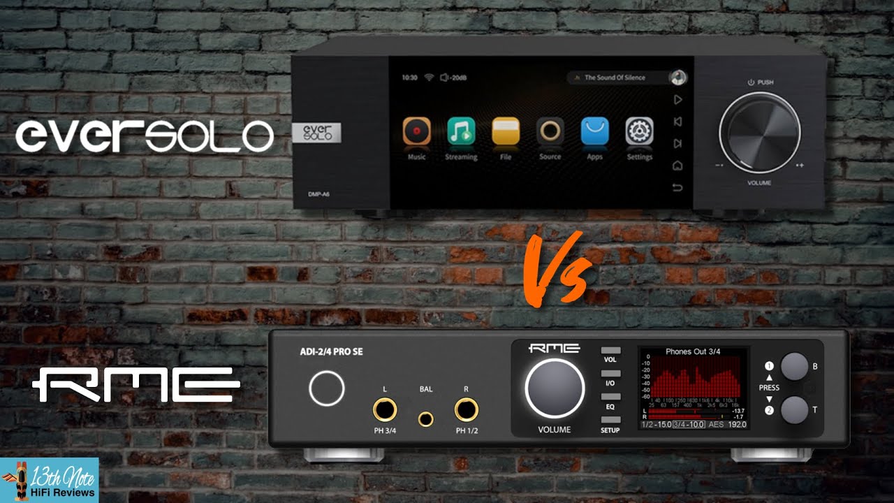 Обзор: Eversolo DMP-A6 против RME ADI-2/4 PRO SE (качество звука)