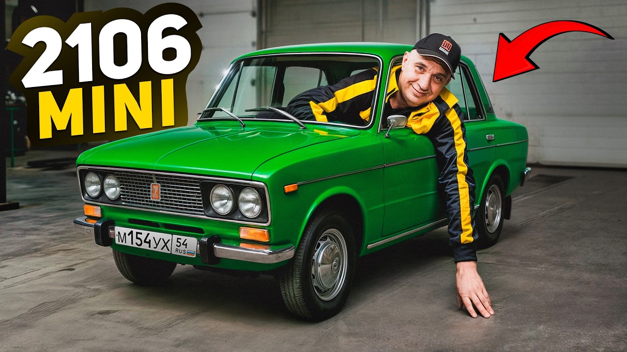 Miniature Lada build - first drive