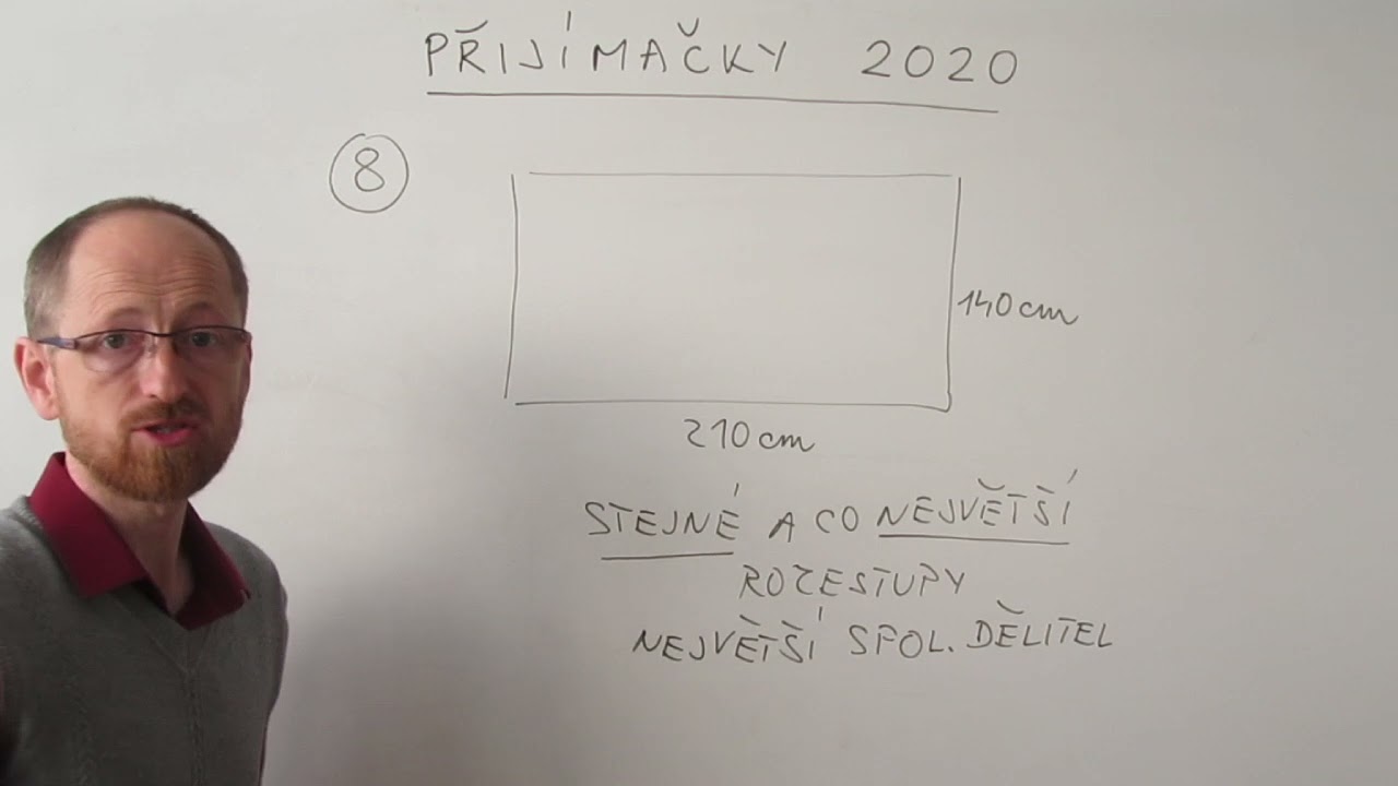 přijímačky 2020 - vázy, tulipány, trojúhelník
