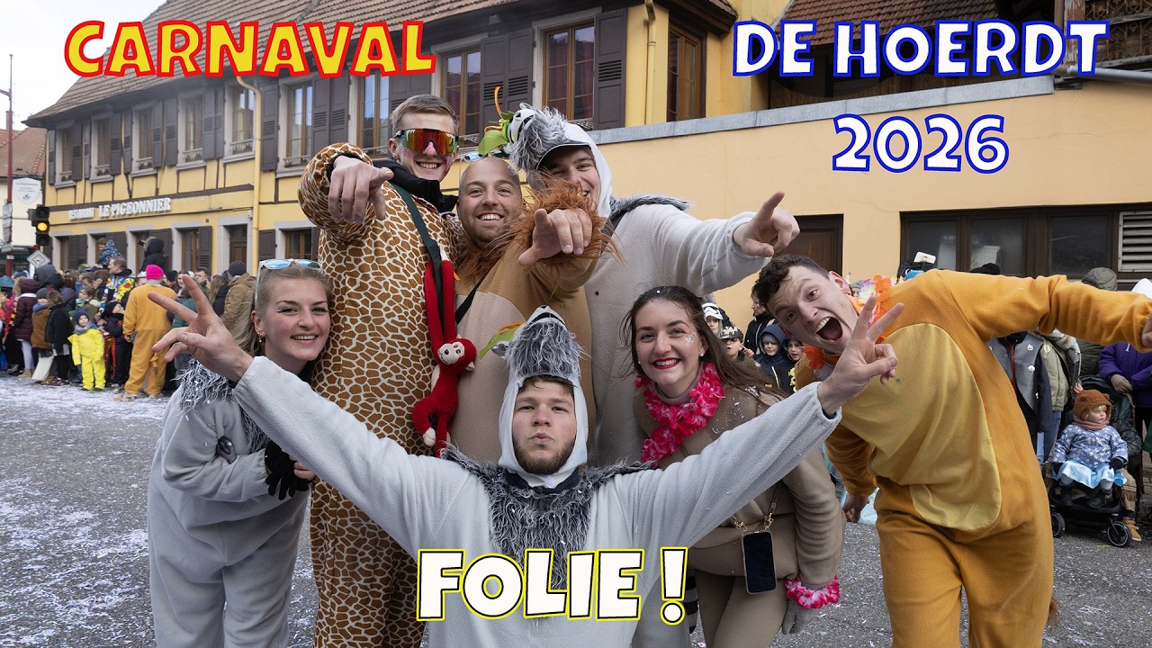 CARNAVAL DE HŒRDT 2026 : Une ambiance de FOLIE en Alsace ! 🥨🎉