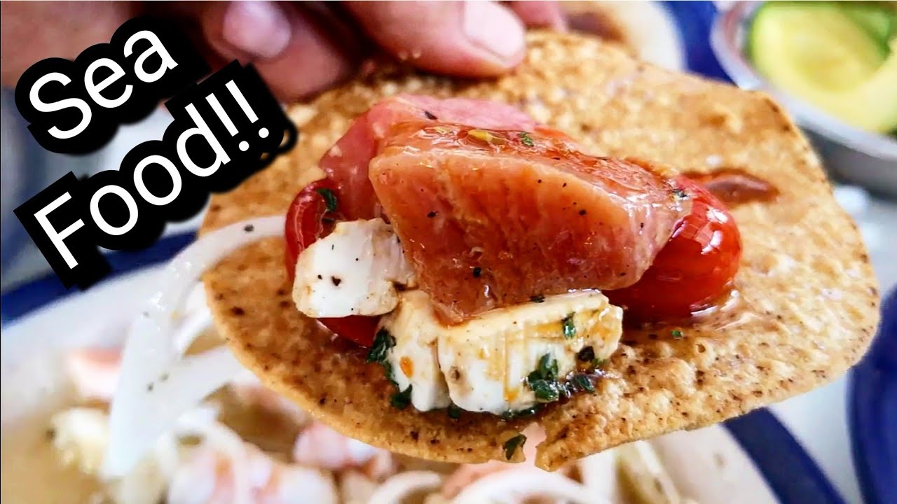 Mexican Street SEAFOOD - Mouth Melting!! Ceviche & Aguachile!! Mariscos PANCHO'S