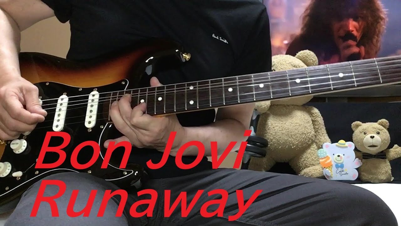 Bon Jovi  Runaway  Guitar Cover