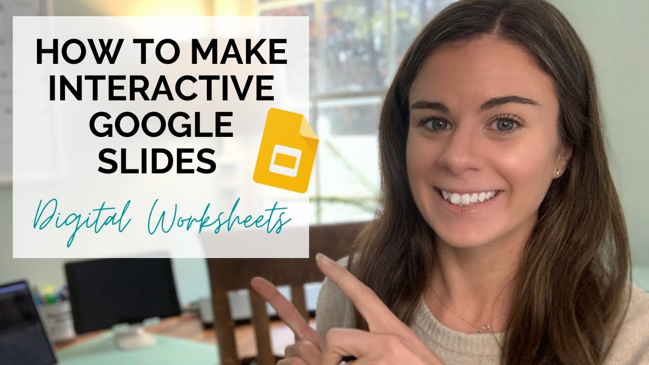 How to make interactive Google Slides | Digital Worksheets
