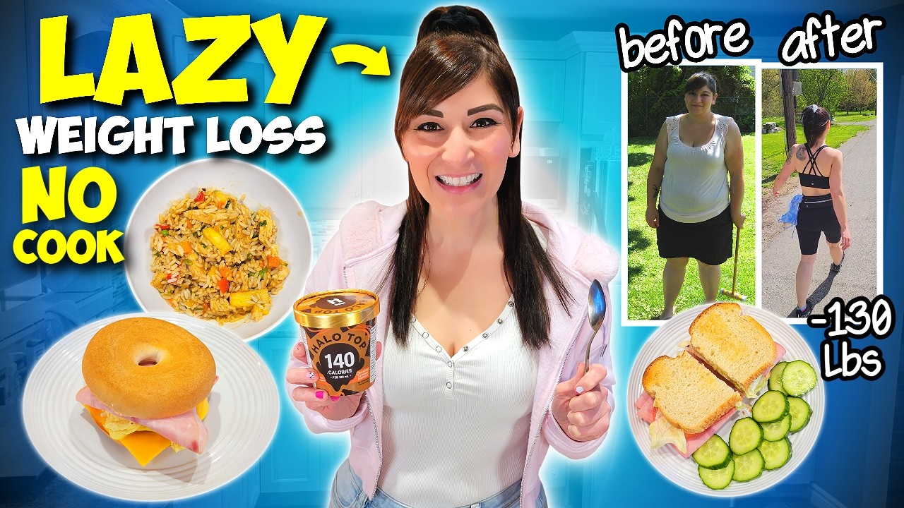 If You're Lazy Like Me Eat This NO COOK Meal Plan for WEIGHT LOSS