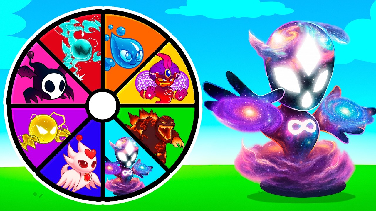 ROLETA DE MONSTRO ELEMENTAL DECIDE MEU TIME NO ELEMENTAL MONSTER MERGE!