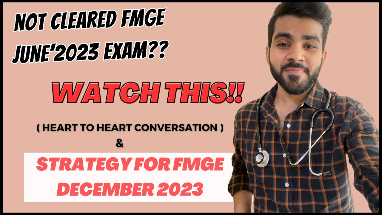 Not cleared FMGE JUNE 2023 ?? LET'S TALK | Strategy for Decmeber FMGE 2023 | Dr.Behind The Scenes