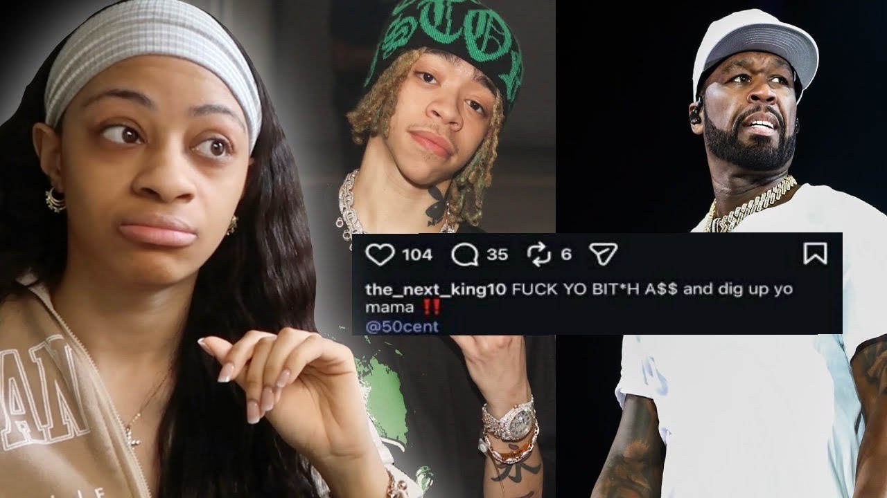 King Harris (Ti’s Son) Tells 50 Cent To “Dig Up His Mom” After 50 Posted & Trolled Tiny! | REACTION