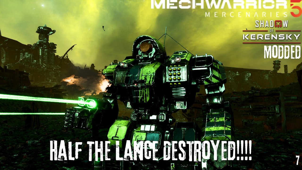 Half The Lance Destroyed!!!! - Mechwarrior 5: Mercenaries All DLC + Mods S9E7