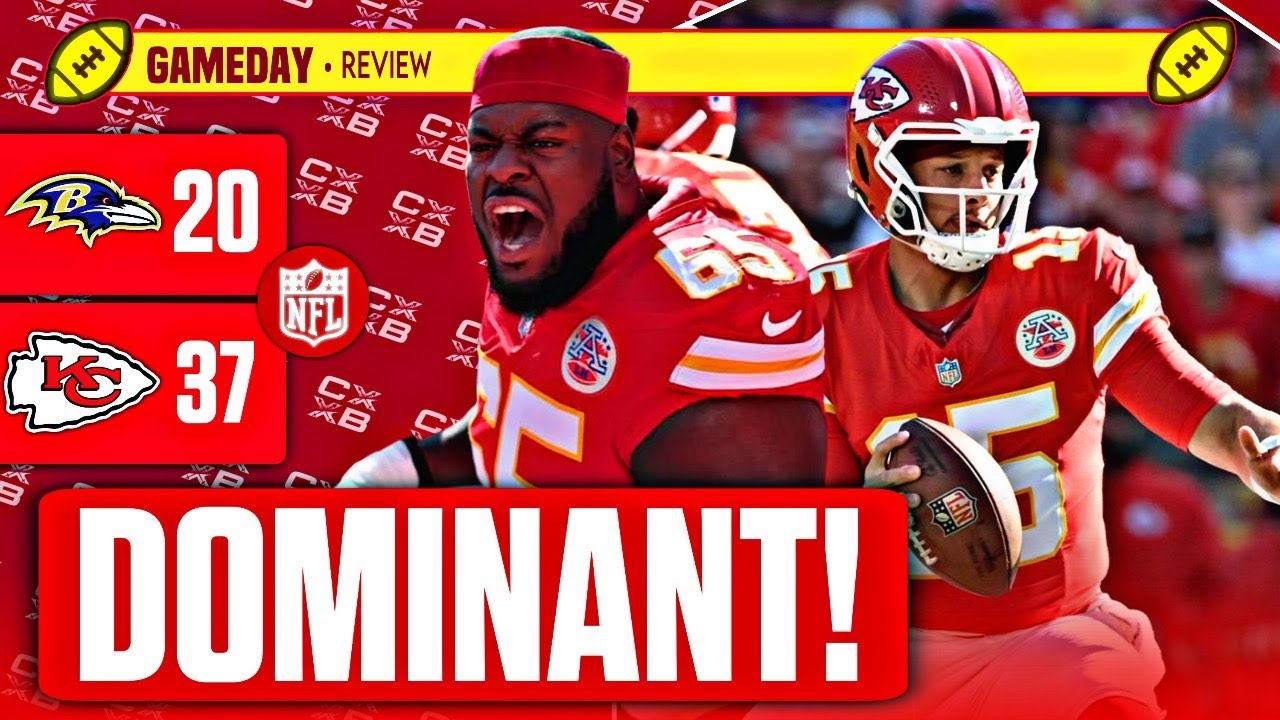BALTIMORE RAVENS at KANSAS CITY CHIEFS | Game Recap & Breakdown