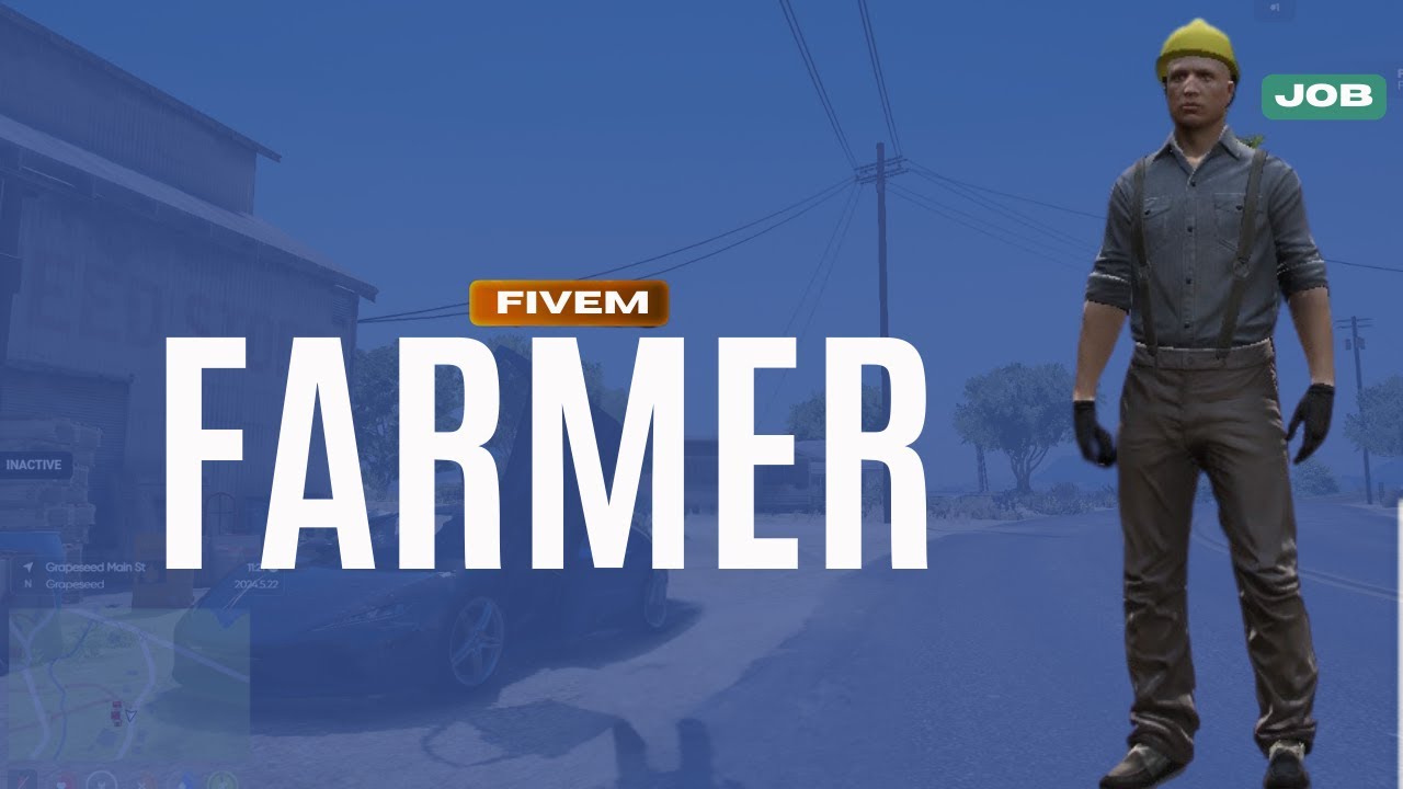 QBCore Farmer Job Script | Fivem Scripts | Qbcore Job