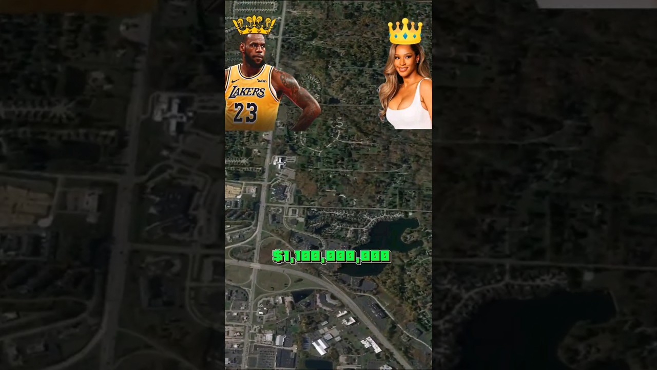 Lebron James net worth is a staggering $1.1B #mansion #wealth #money#luxury #expensive #houses