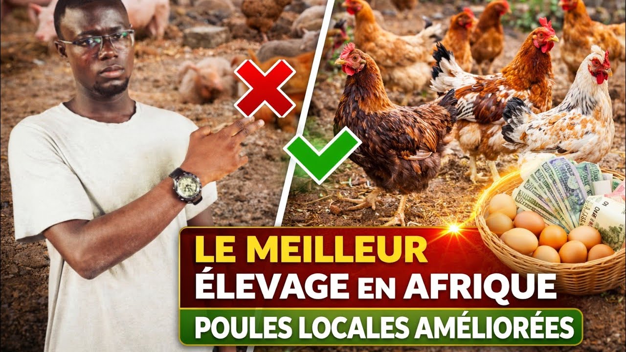 Choisis Les Poules Locales Ameliorées Pour réussir en Afrique 