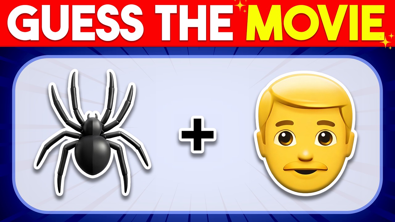 Guess the MOVIE by Emoji? 🍿🎬 Emoji Quiz