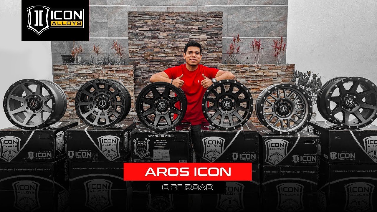 AROS ICON AMERICANOS OFF ROAD PARA TU VEHÍCULO 🇺🇸