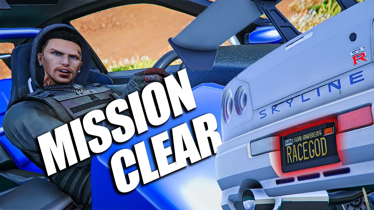 MISI BERHASIL! SKYLINE RACEGOD YANG ASLI KUDAPATKAN!!! -GTA V ROLEPLAY