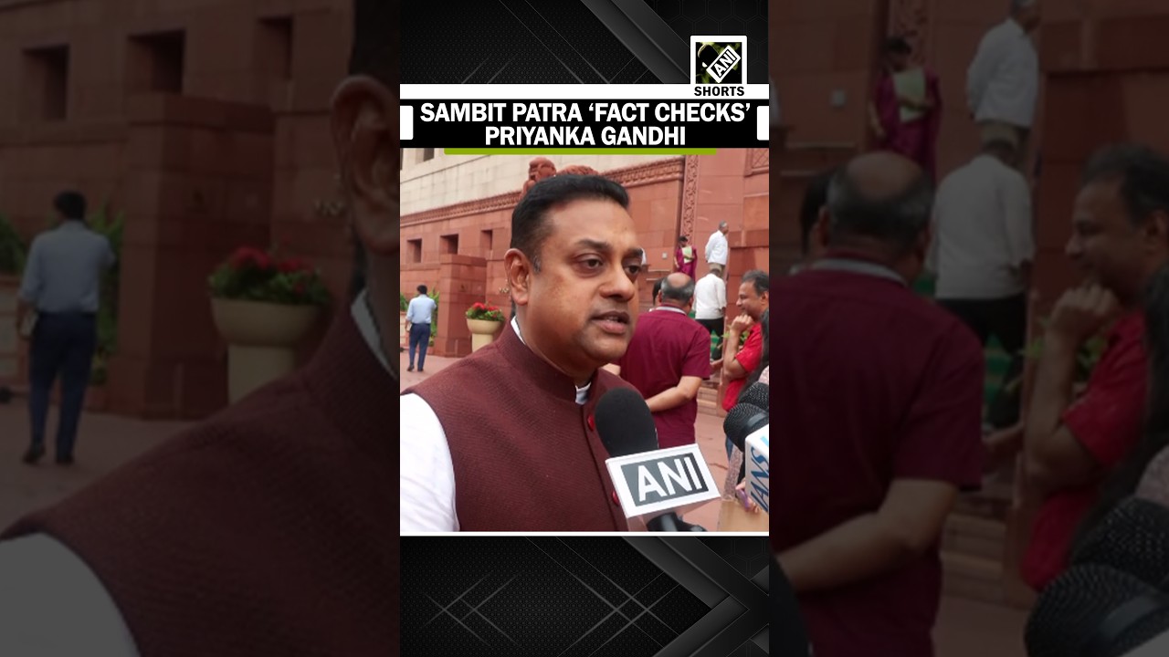 Sambit Patra &lsquo;fact checks&rsquo; Priyanka Gandhi&rsquo;s remarks on alleged police brutality