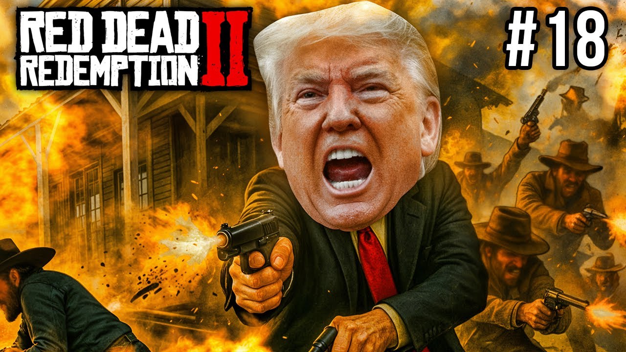 Is Donald Trump the Real 🔥 John Wick? - US Presidents Play RDR2 Part 18