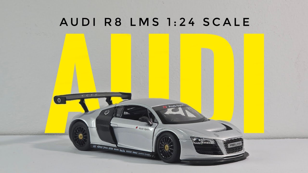 Audi R8 LMS | Rastar 1:24 Scale | Carmandu Miniature