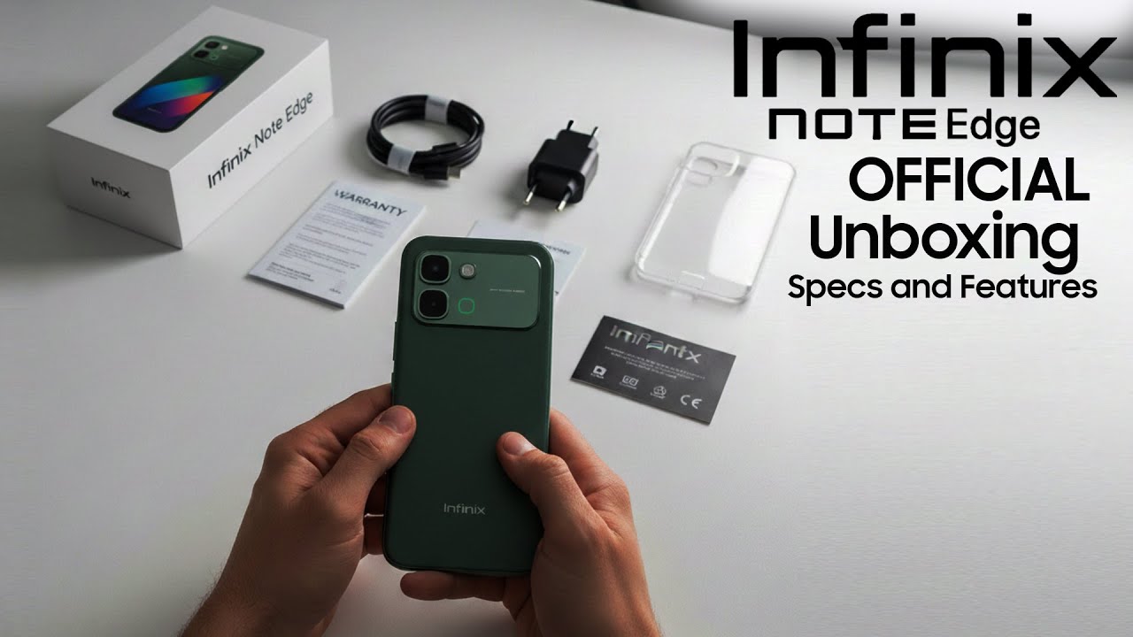 Infinix NOTE Edge Official Unboxing | Specs Trailer & Full Introduction!