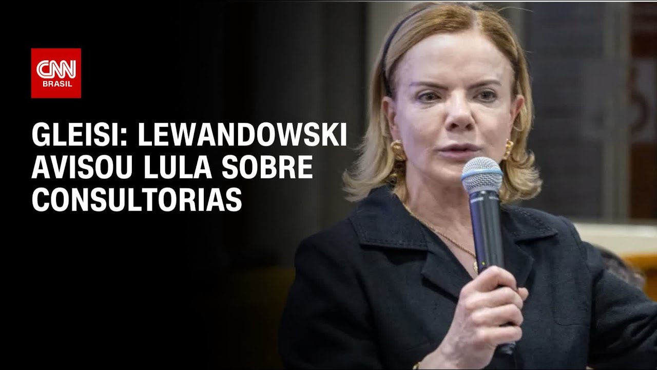 Gleisi diz que Lewandowski avisou Lula de consultorias antes de assumir MJ | BASTIDORES CNN