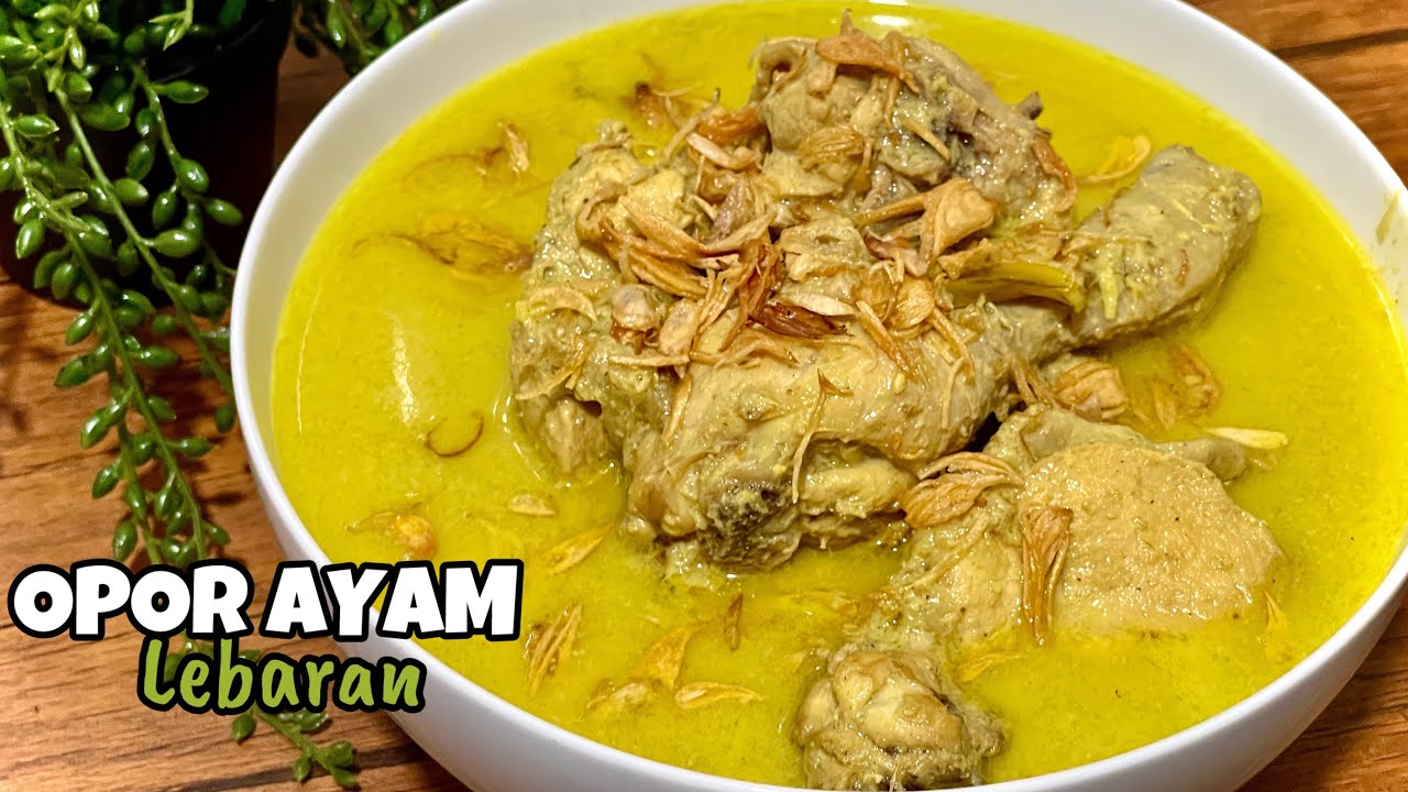 DiPUJI TERUS GARA-GARA BIKIN OPOR AYAM INI.