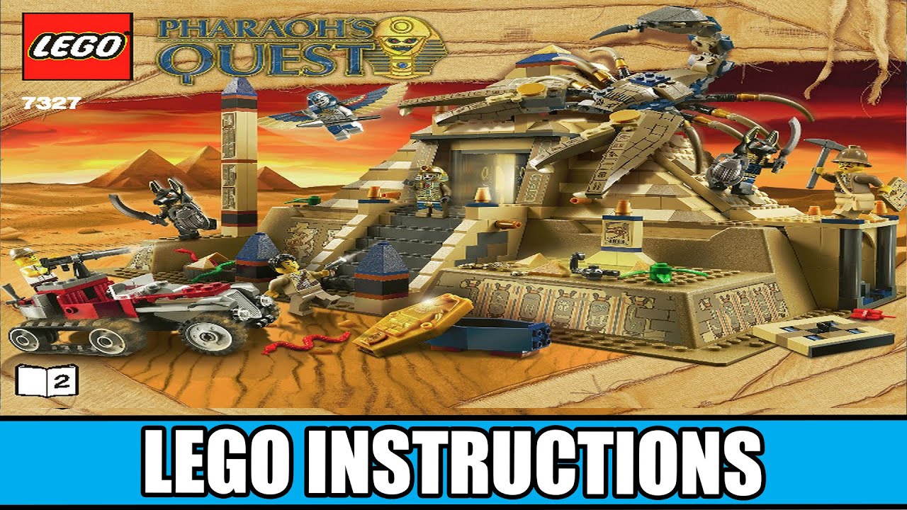 LEGO Instructions - Pharaoh's Quest -  7327 - Scorpion Pyramid (Book 2)