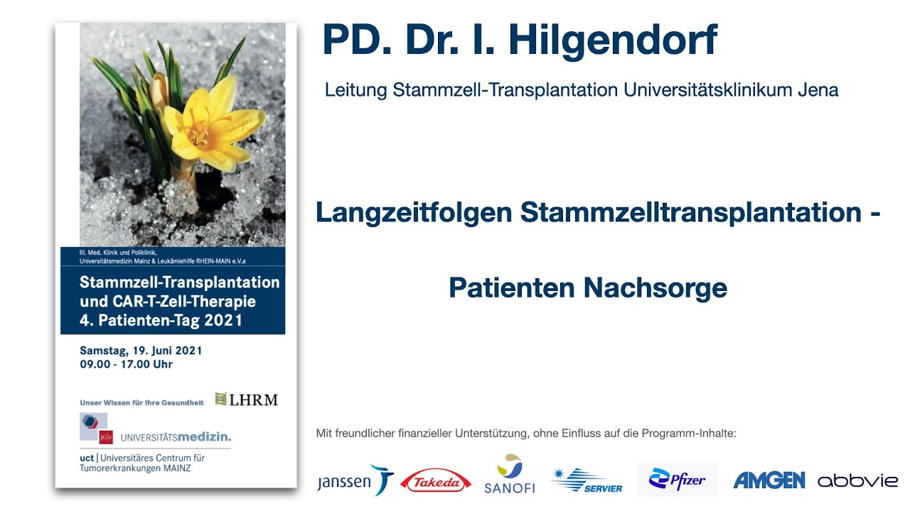Langzeitfolgen von Stammzelltransplantation