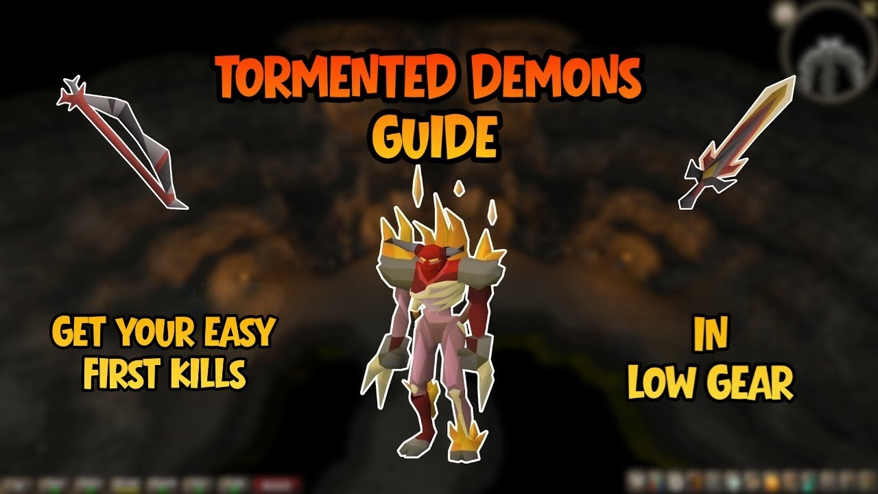 Руководство OSRS Tormented Demons для начинающих (2025) &mdash; лёгкие первые убийства (Ironman на низк...