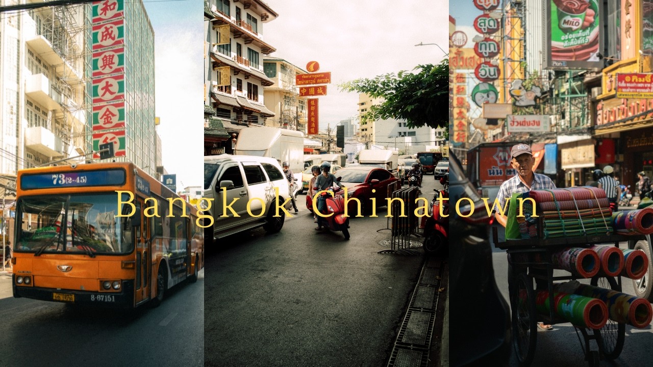 Bangkok Chinatown Street Photography POV | Fujifilm X-S20